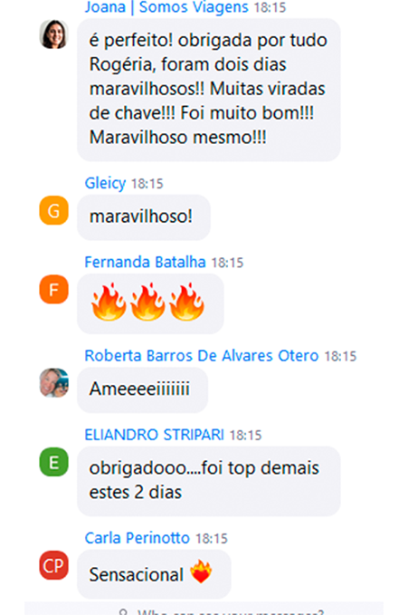 Depoimento de aluna