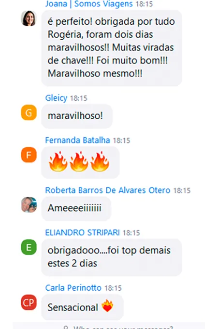 Depoimento de aluna
